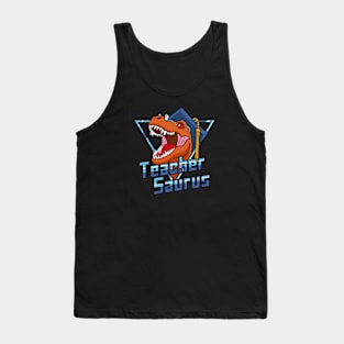 Teacher Saurus Tank Top